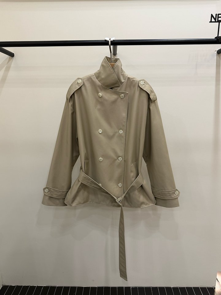 Wire Trench Coat by Person for Women - view 2