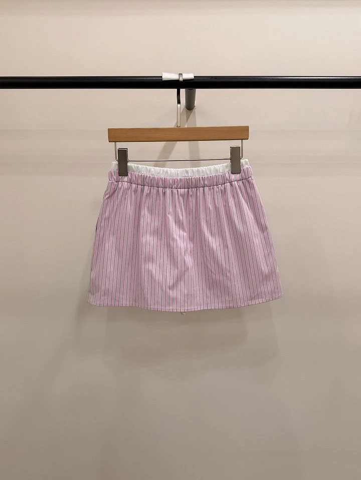 Muse Striped Mini Skirt by Person for Women - view 6