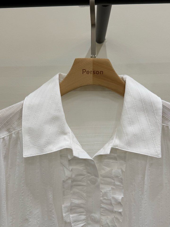 Ruffle Tie Blouse by Person for Women - view 5