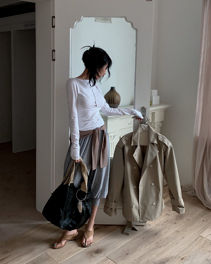 French Terry Aladdin Pants by Person for Women - view 10