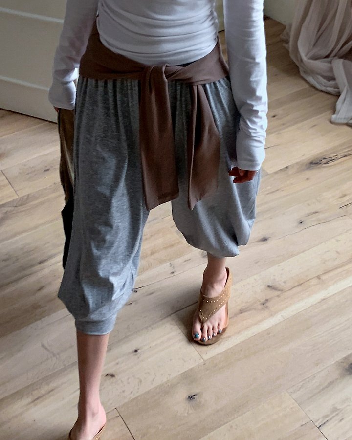 French Terry Aladdin Pants by Person for Women - view 12