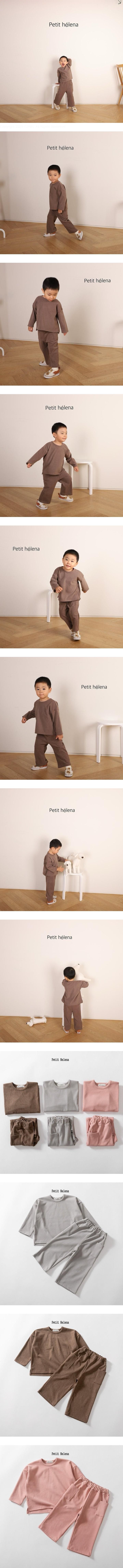 Nemo Stretch Top & Bottom Set by Petit Helena for Child - view 1