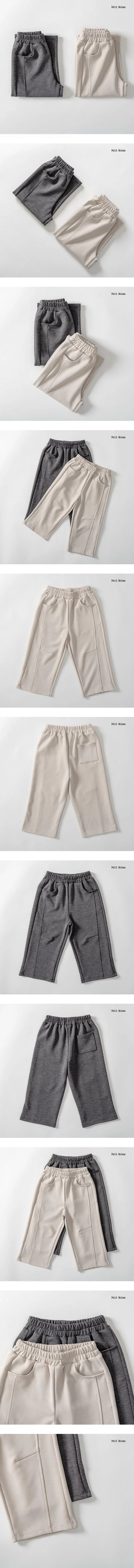 Seam Cut Wide Pants by Petit Helena for Child - view 1