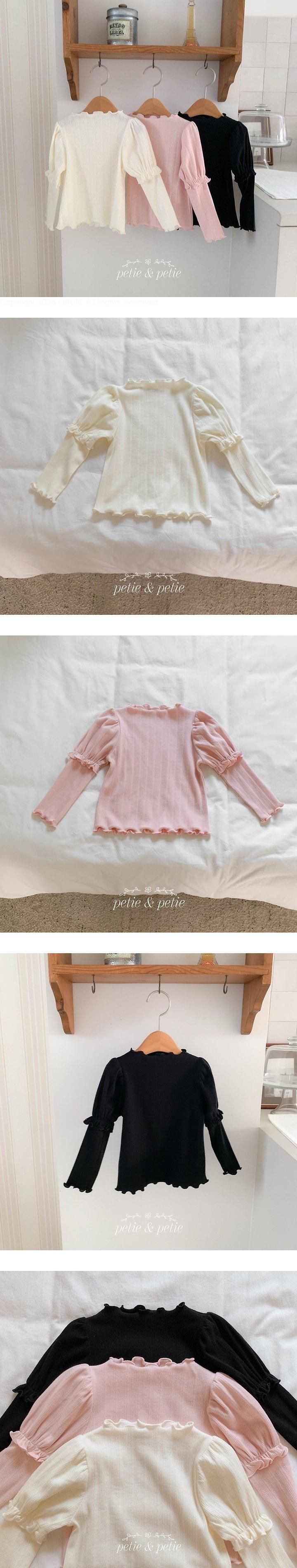 Melon Rib Tee by Petit & Petit for Child - view 1