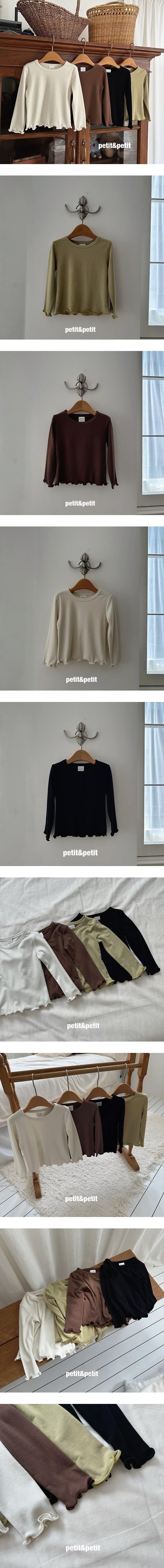 Soft Plain Tee by Petit & Petit for Child - view 1