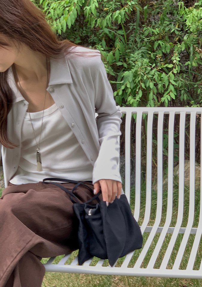 Duxe Collar Cardigan by Pomelo for Women - view 6