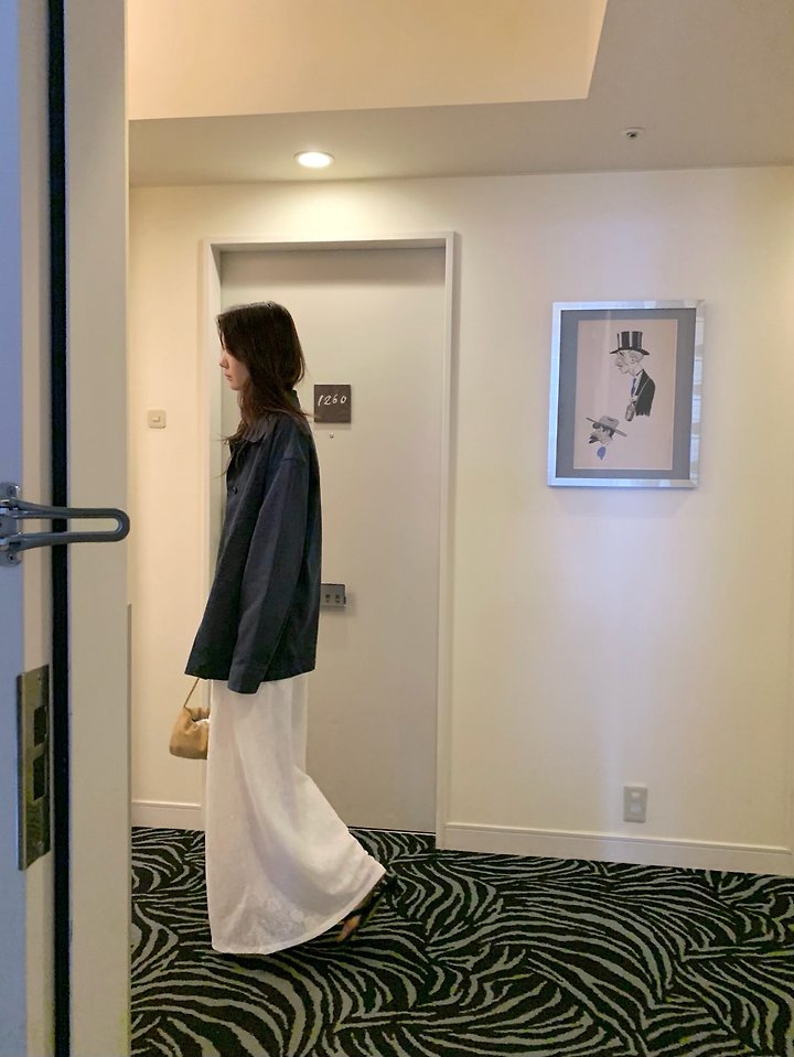 Rose Maxi Skirt by Pomelo for Women - view 8