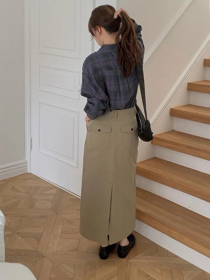Safari Skirt by Pomelo for Women - view 5