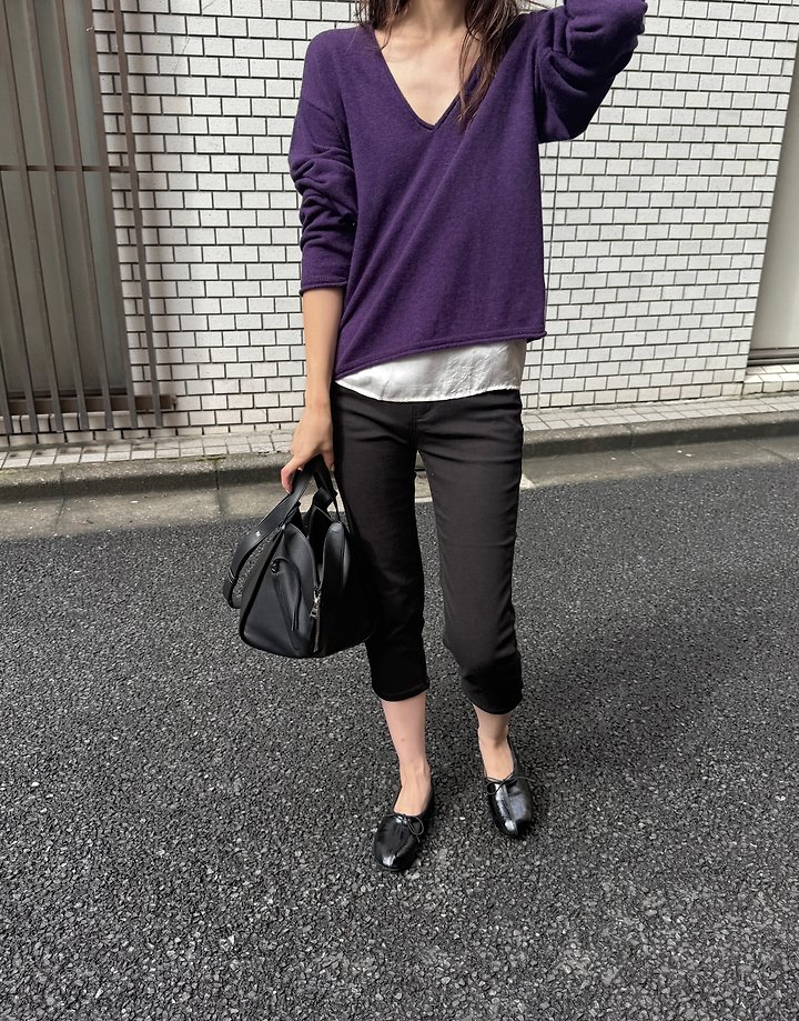 Biker Denim Pants by Pomelo for Women - view 4