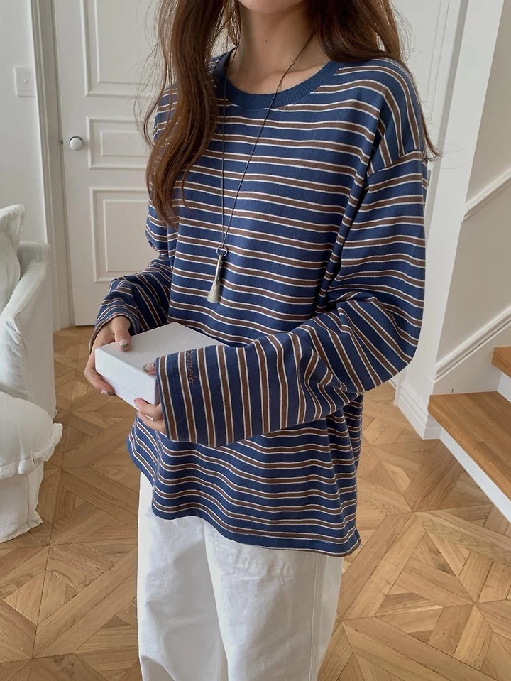 Toy Stripe Tee by Pomelo for Women - view 6