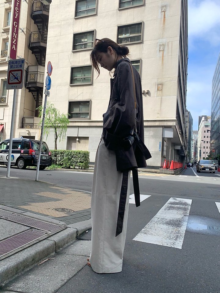 Maco Half Trench Coat by Pomelo for Women - view 5