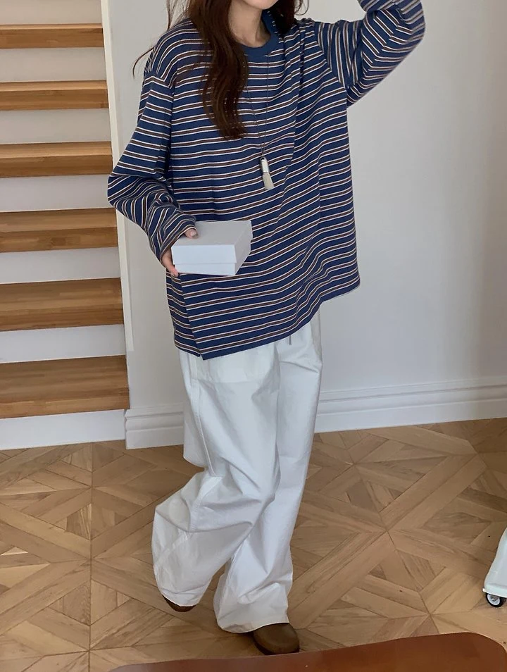 Toy Stripe Tee by Pomelo for Women - view 8