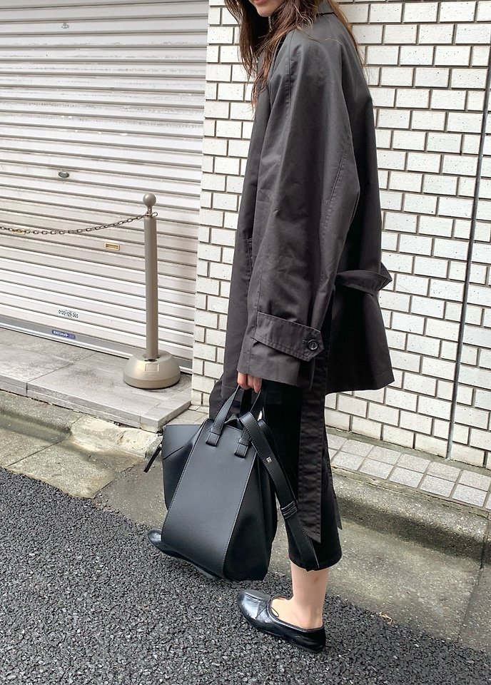 Maco Half Trench Coat by Pomelo for Women - view 7