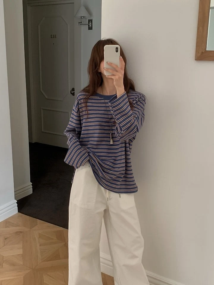 Toy Stripe Tee by Pomelo for Women - view 4