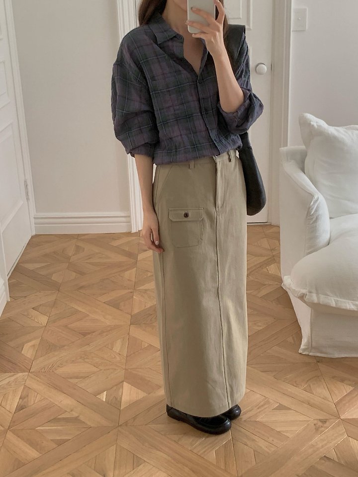Safari Skirt by Pomelo for Women - view 1