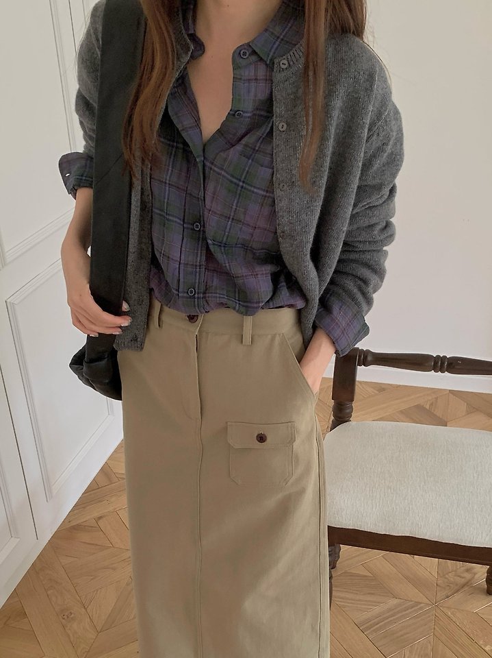 Safari Skirt by Pomelo for Women - view 7