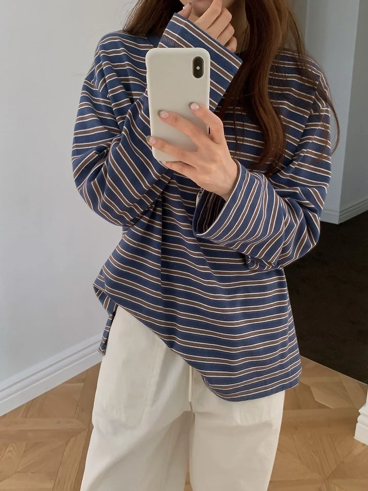 Toy Stripe Tee by Pomelo for Women - view 2