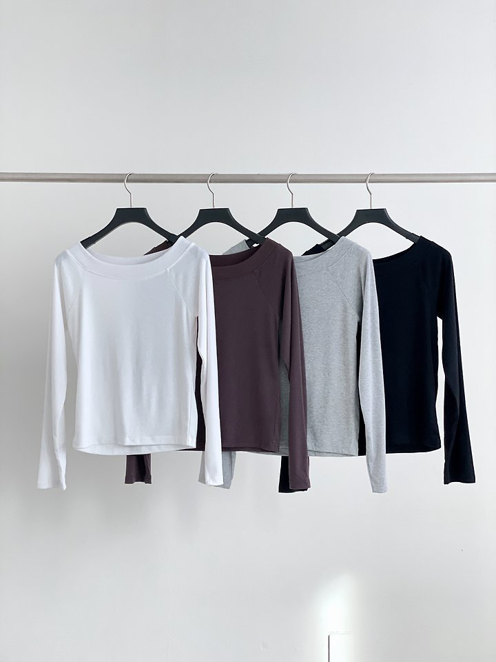Berry Raglan Tee by Queensmade for Women - view 7
