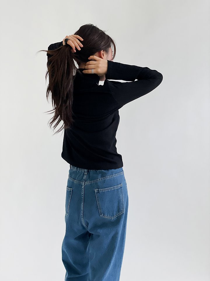 Brick Turtleneck by Queensmade for Women - view 4