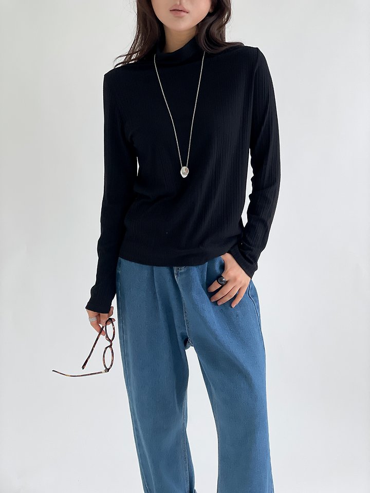 Brick Turtleneck by Queensmade for Women - view 6