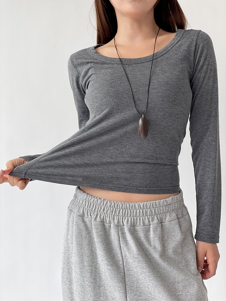 Killing Long Sleeve Tee by Queensmade for Women - view 11