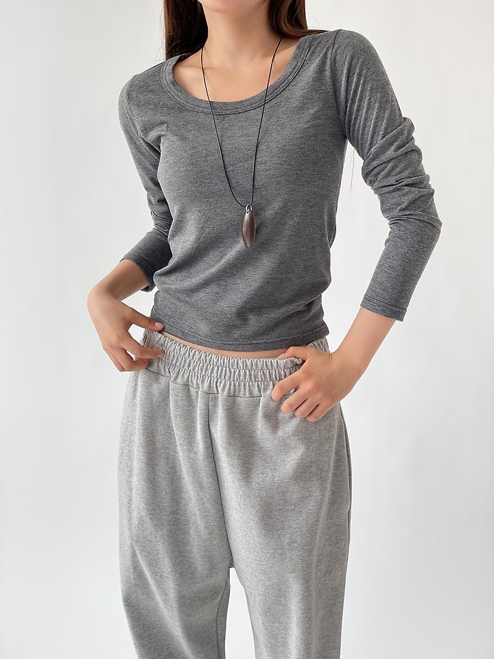 Killing Long Sleeve Tee by Queensmade for Women - view 7