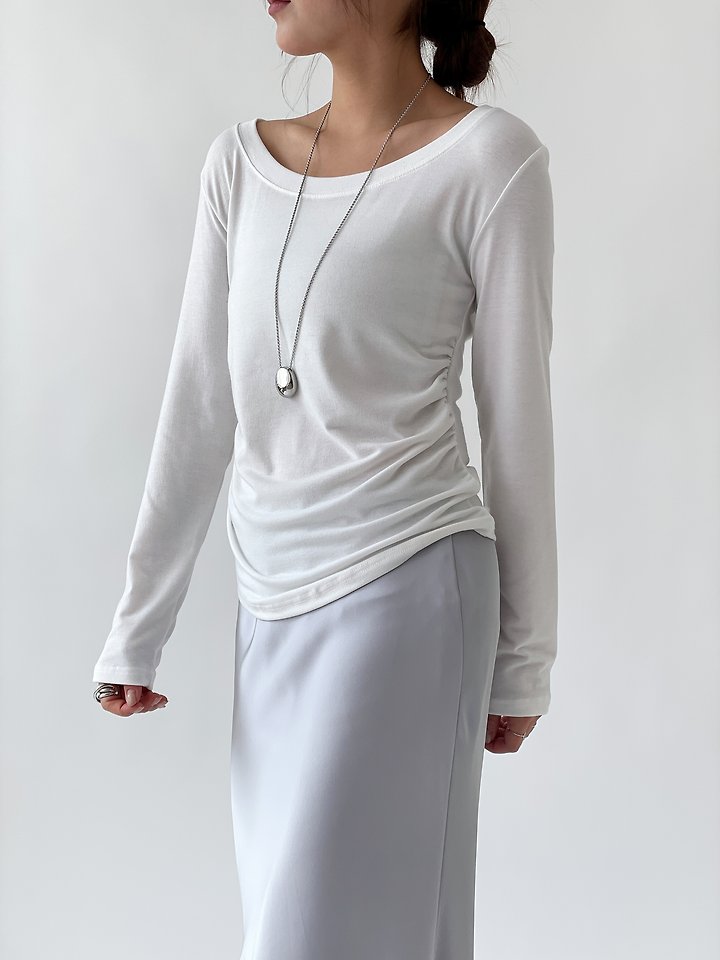 My Shirring Tee by Queensmade for Women - view 1