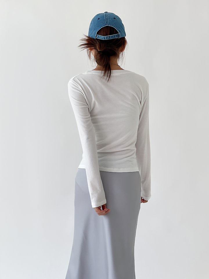 My Shirring Tee by Queensmade for Women - view 9