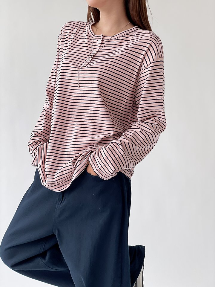 Pop Stripe Tee by Queensmade for Women - view 1