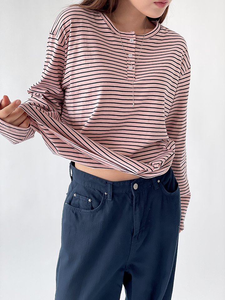 Pop Stripe Tee by Queensmade for Women - view 3