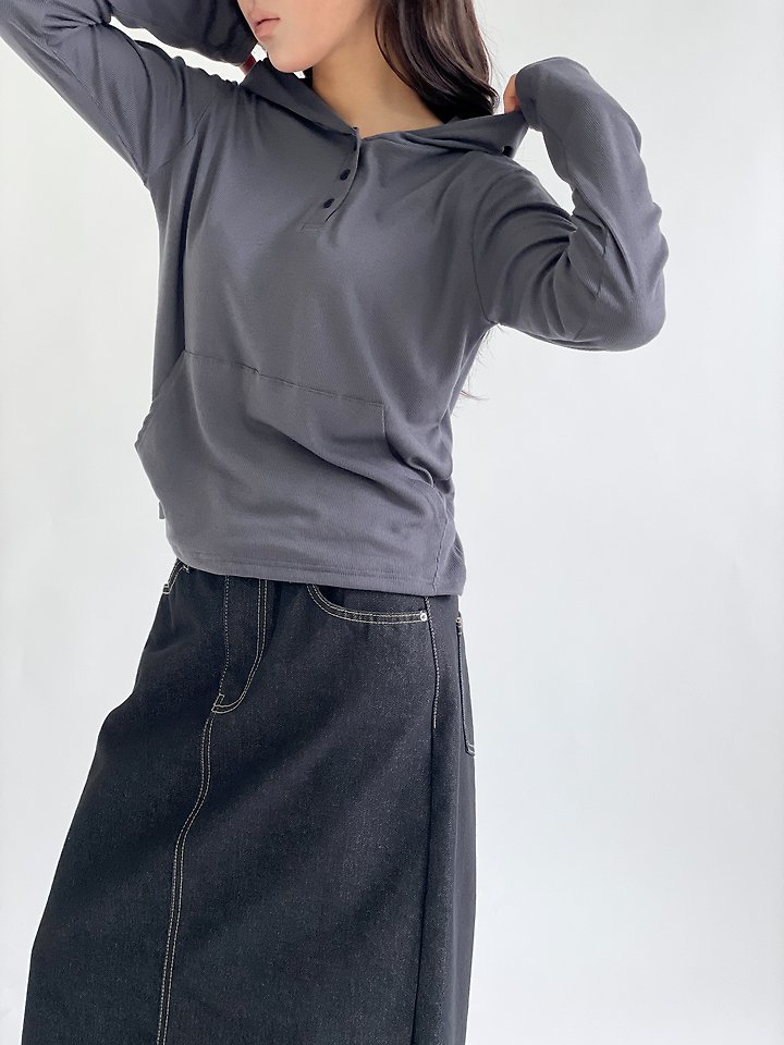 Woope Hood Tee by Queensmade for Women - view 7