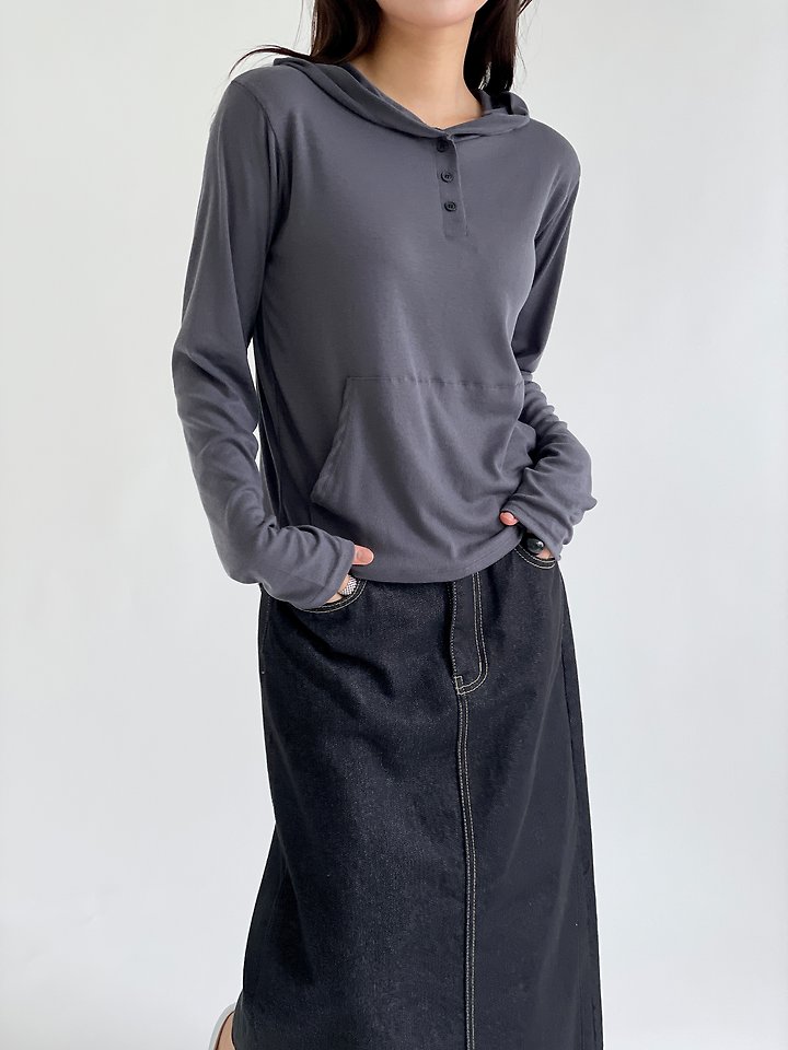 Woope Hood Tee by Queensmade for Women - view 1