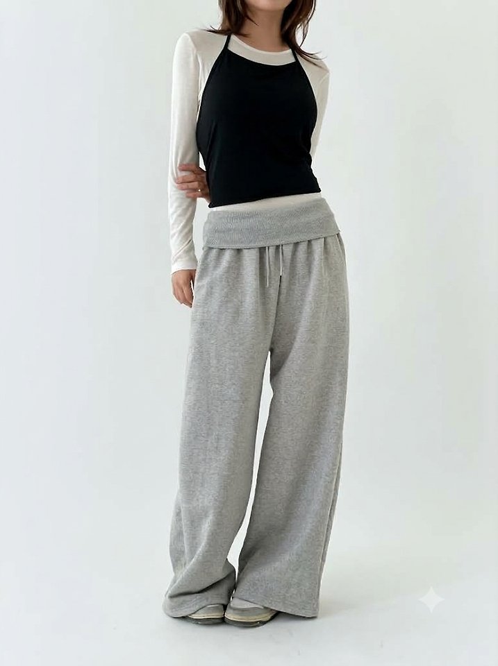 Lucky Folding Pants by Queensmade for Women - view 4