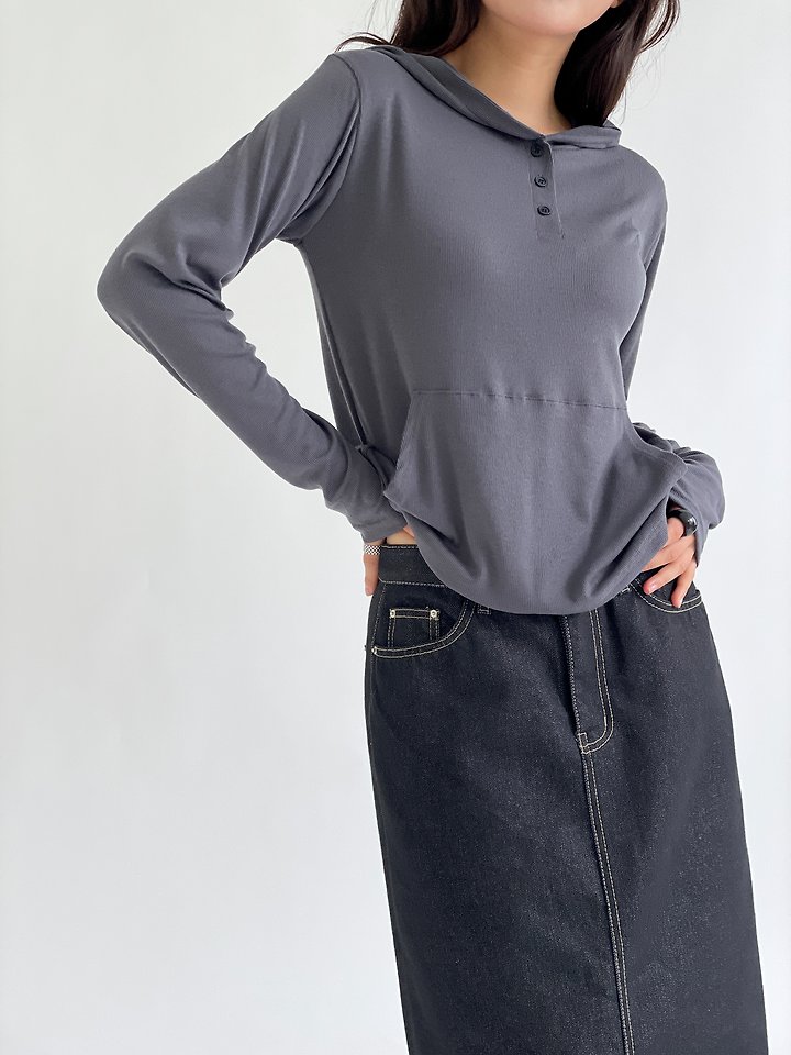 Woope Hood Tee by Queensmade for Women - view 2