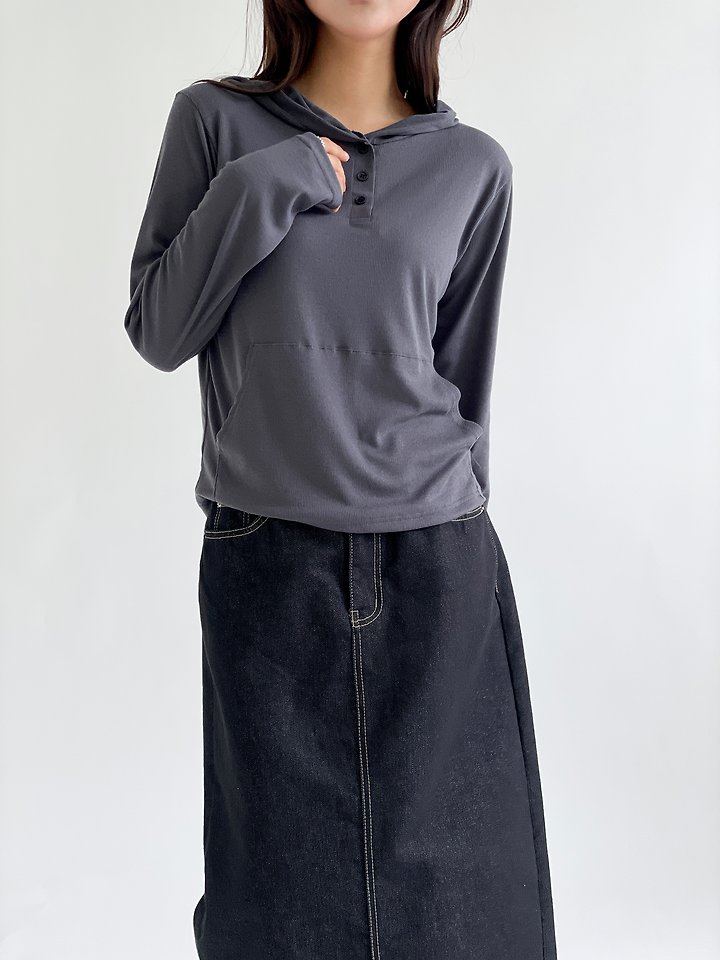 Woope Hood Tee by Queensmade for Women - view 3
