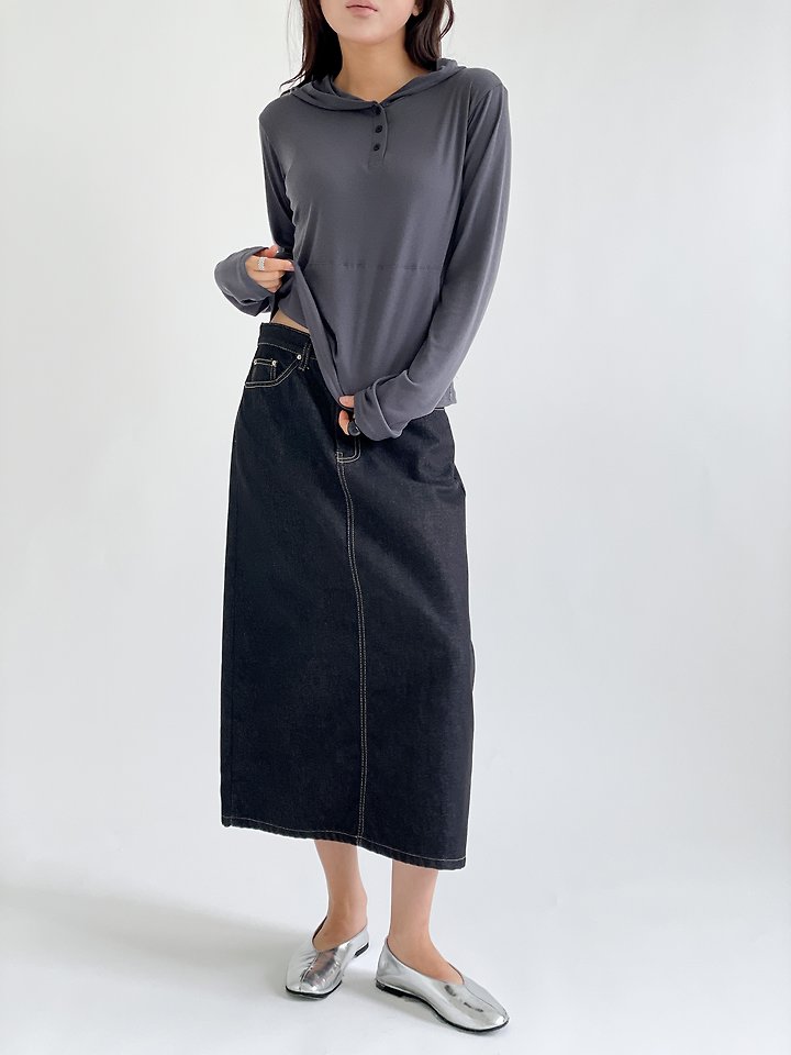 Woope Hood Tee by Queensmade for Women - view 4