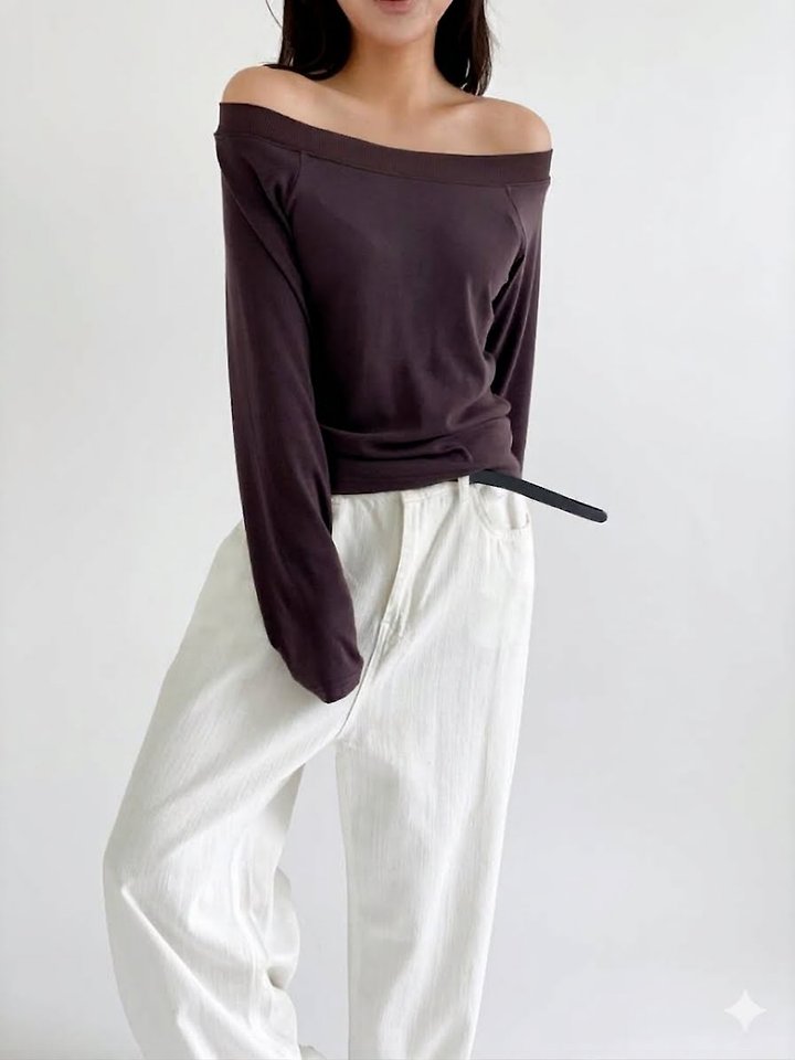 Berry Raglan Tee by Queensmade for Women - view 6