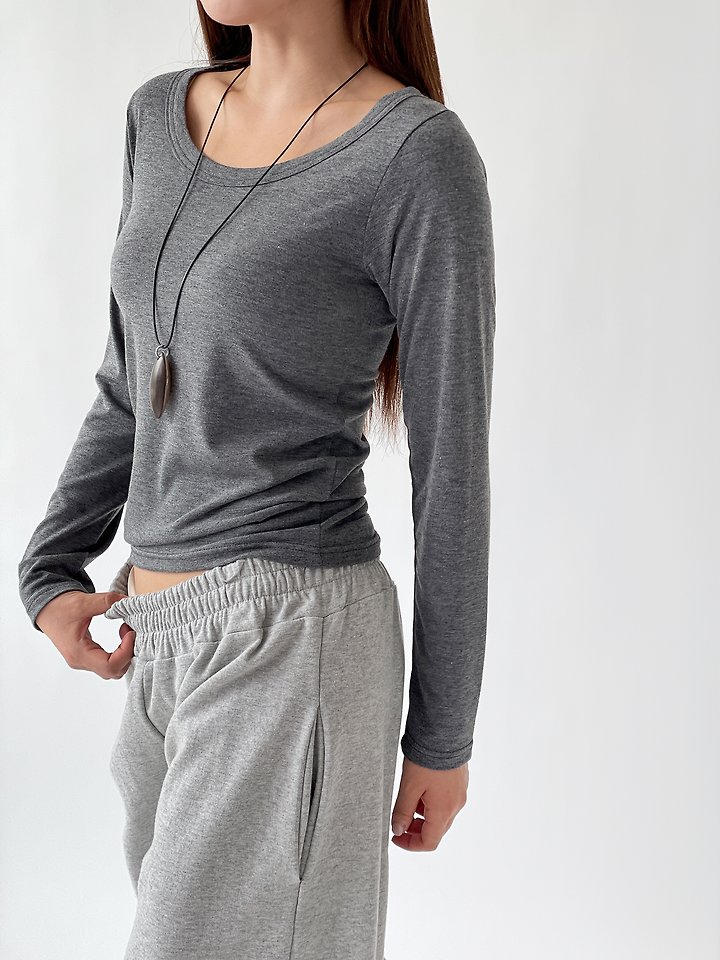 Killing Long Sleeve Tee by Queensmade for Women - view 4