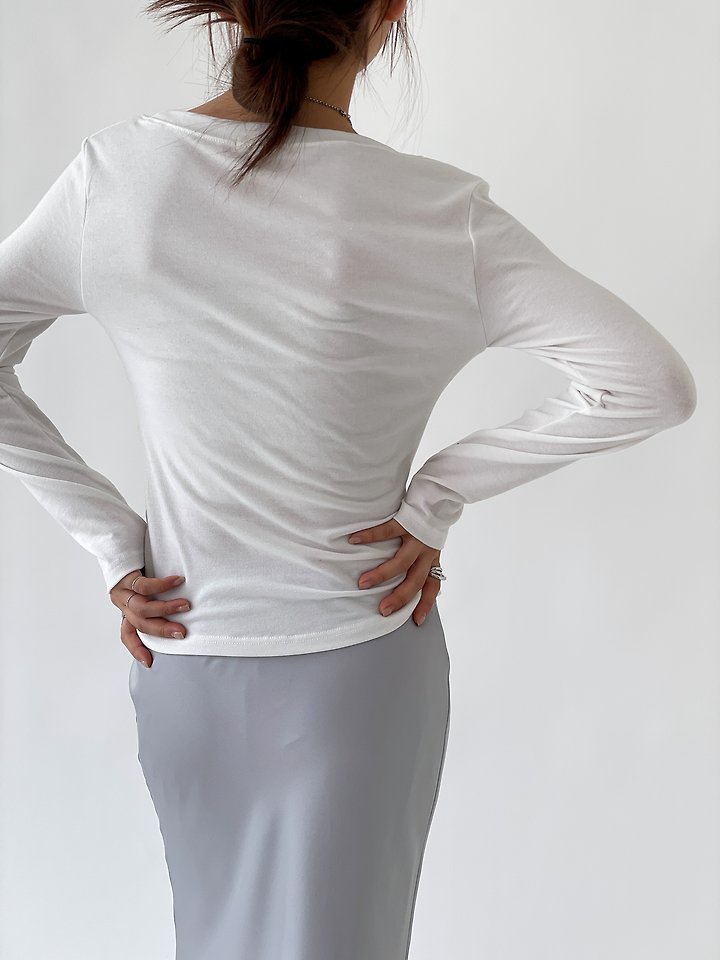 My Shirring Tee by Queensmade for Women - view 10
