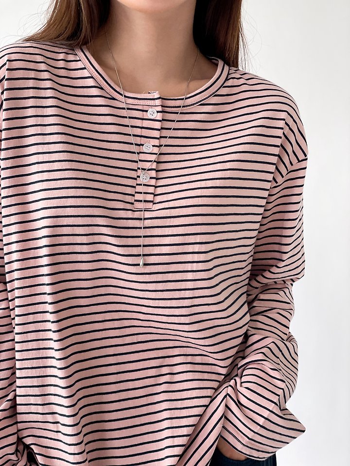 Pop Stripe Tee by Queensmade for Women - view 4