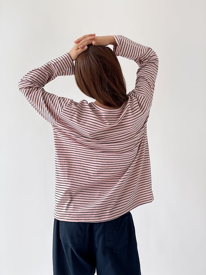 Pop Stripe Tee by Queensmade for Women - view 6