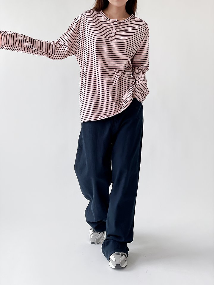 Pop Stripe Tee by Queensmade for Women - view 8