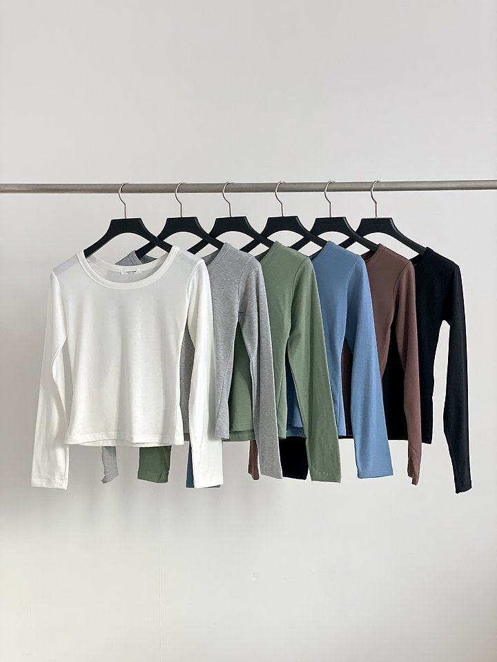 Riu Fleece Long Sleeve Tee by Queensmade for Women - view 11
