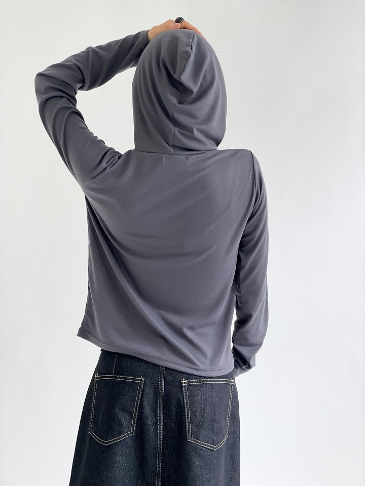 Woope Hood Tee by Queensmade for Women - view 10