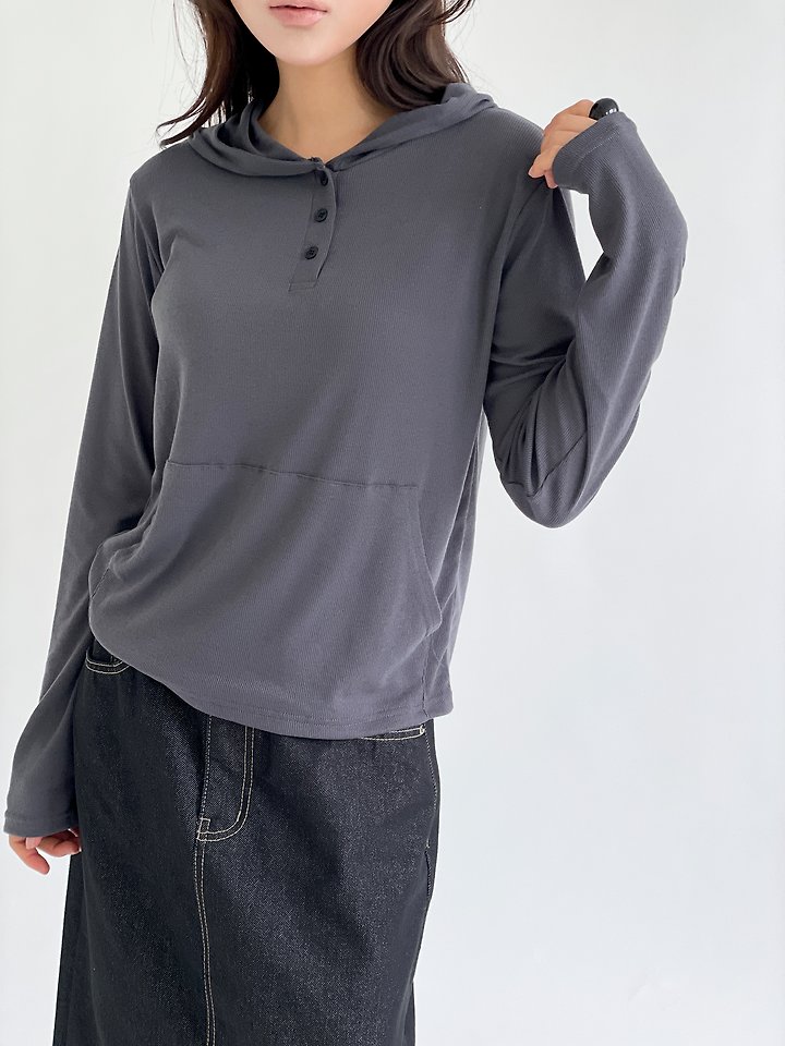 Woope Hood Tee by Queensmade for Women - view 6