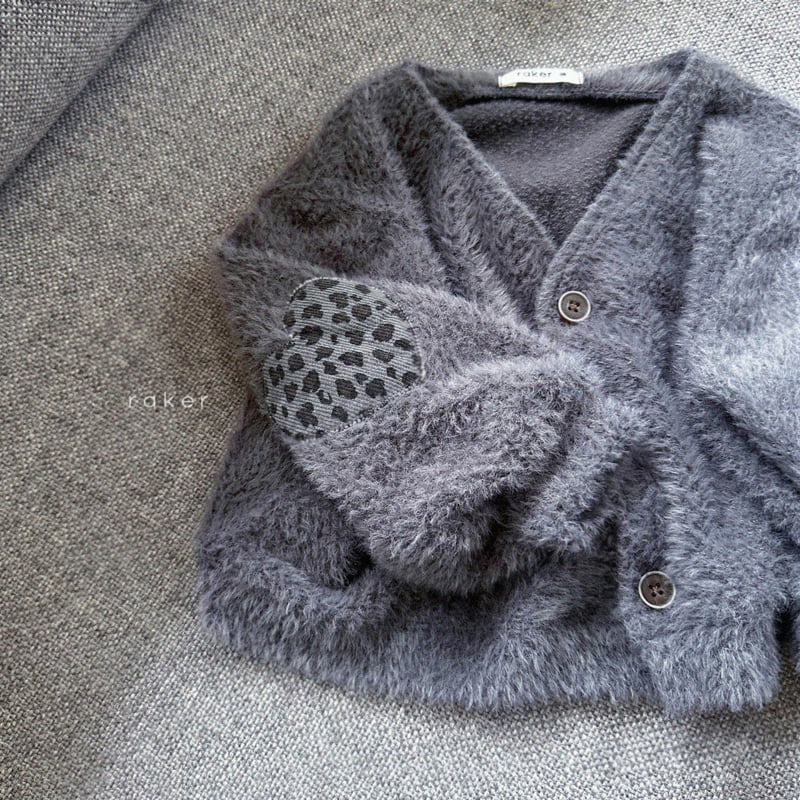 Leopard Heart Cardigan by Raker for Child - view 3