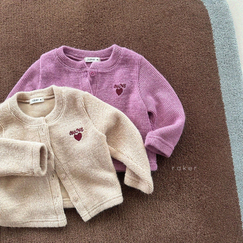 Hacci Chunky Cardigan by Raker for Child - view 1