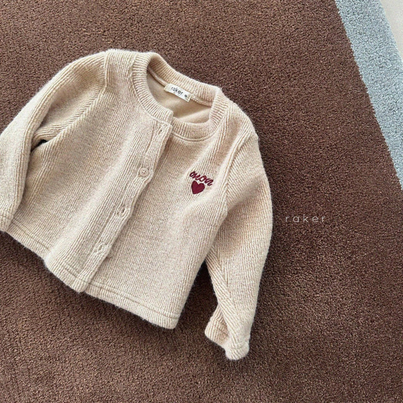 Hacci Chunky Cardigan by Raker for Child - view 2