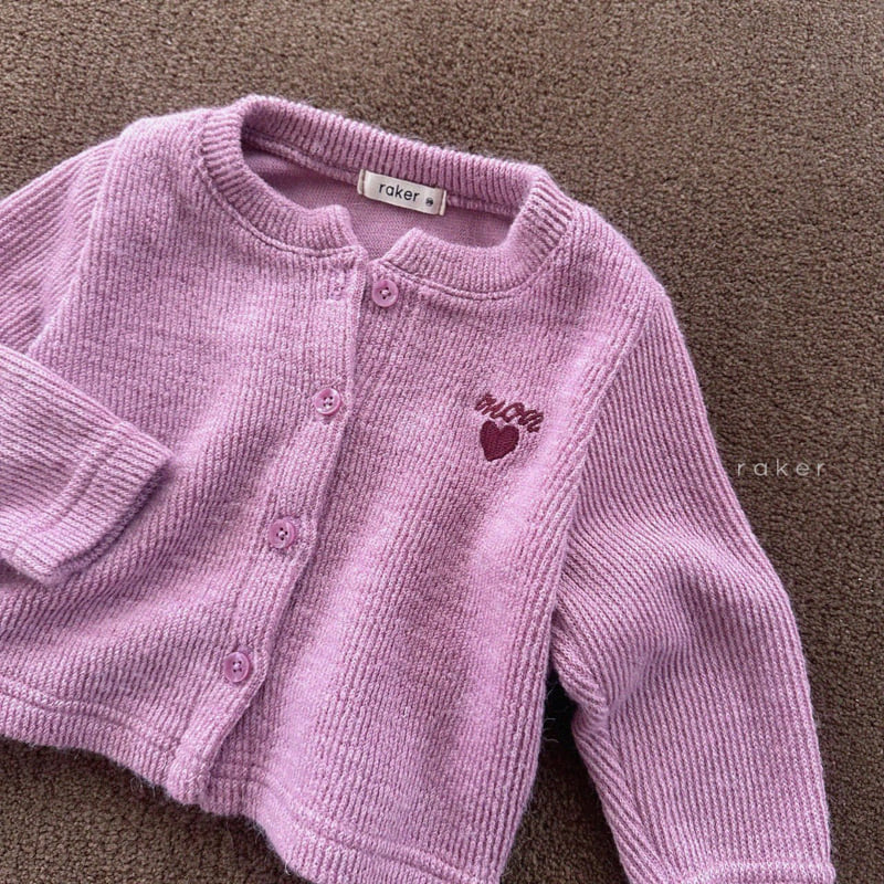 Hacci Chunky Cardigan by Raker for Child - view 3