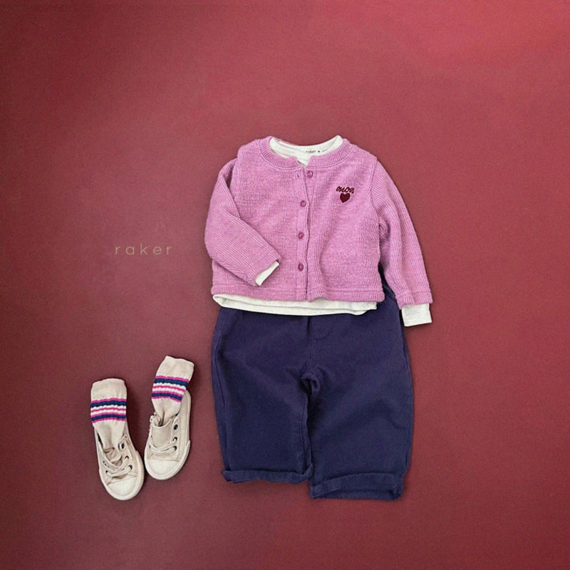 Hacci Chunky Cardigan by Raker for Child - view 5